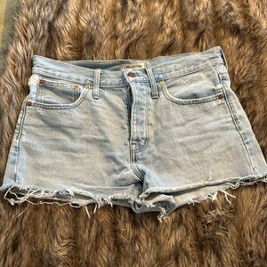 Madewell Relaxed Denim Shorts
